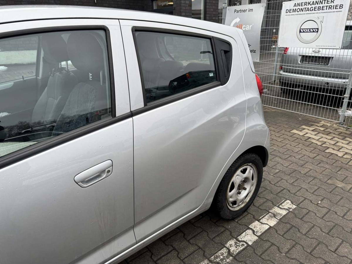 Chevrolet Spark original T&uuml;r hinten links GAN Ice Silver Met Rohbau Bj.2013